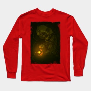 Lurking horror at the bottom (by Alexey Kotolevskiy) Long Sleeve T-Shirt